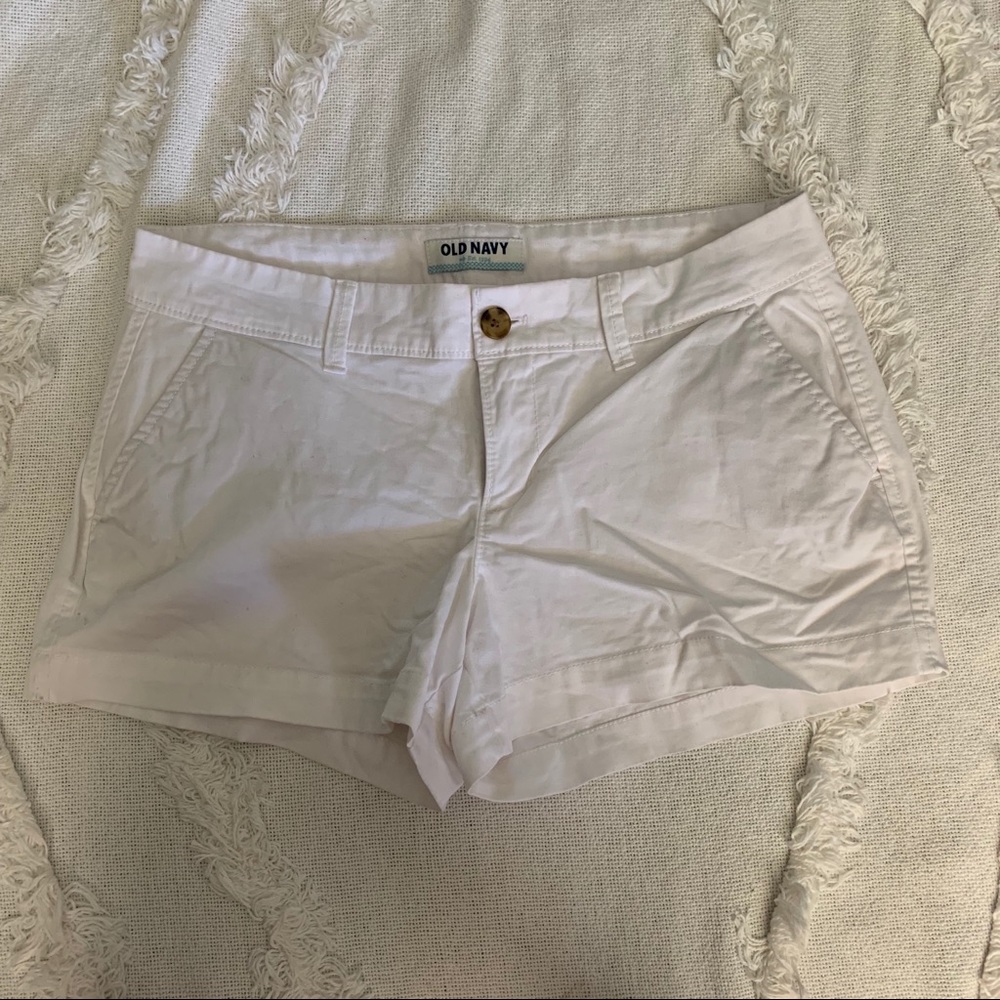 Old Navy Trouser Shorts White - Size 2